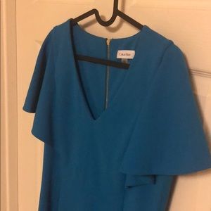 Sapphire Calvin Klein dress